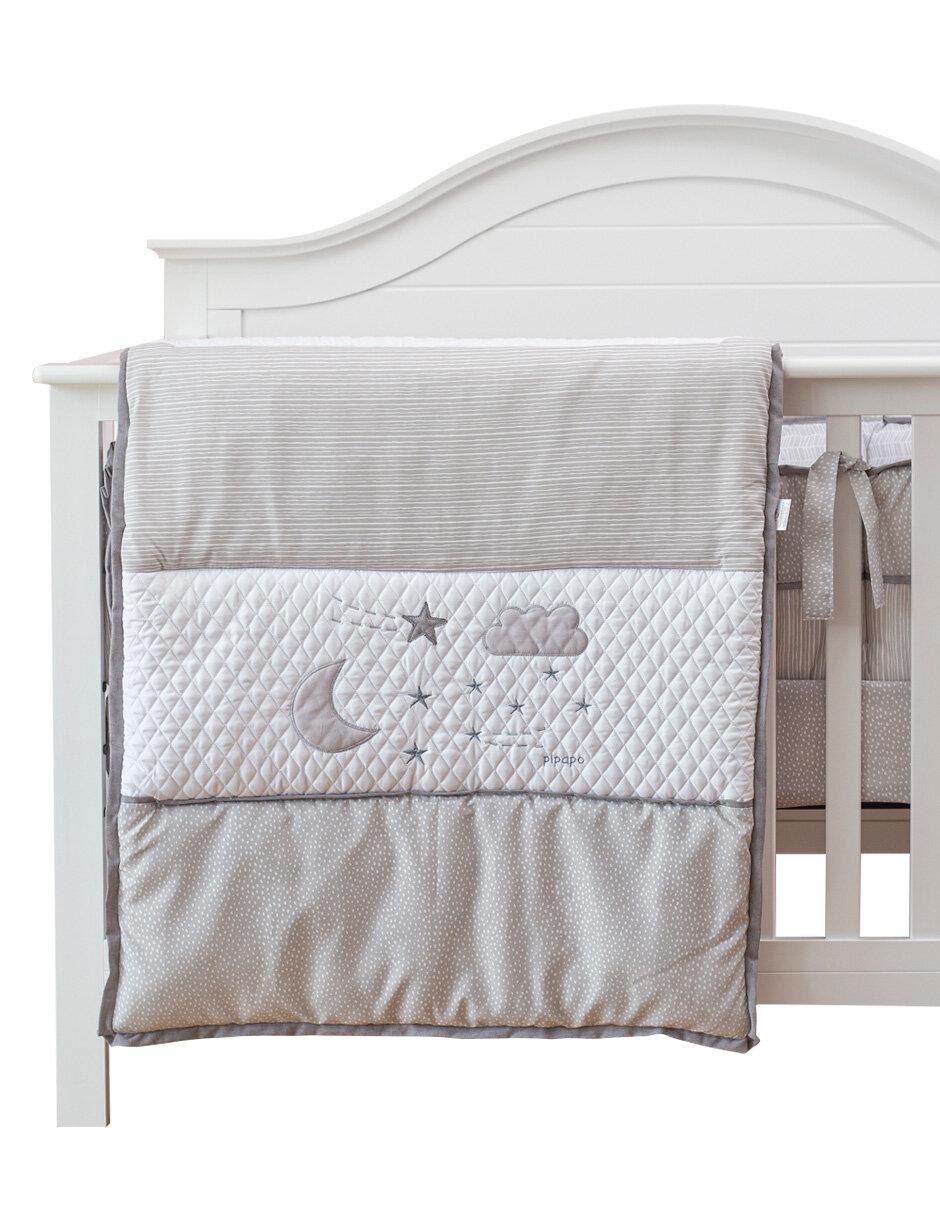 Juego de cuna Estrellas infantil unisex 4 piezas Juego de cuna Estrellas infantil unisex 4 piezas