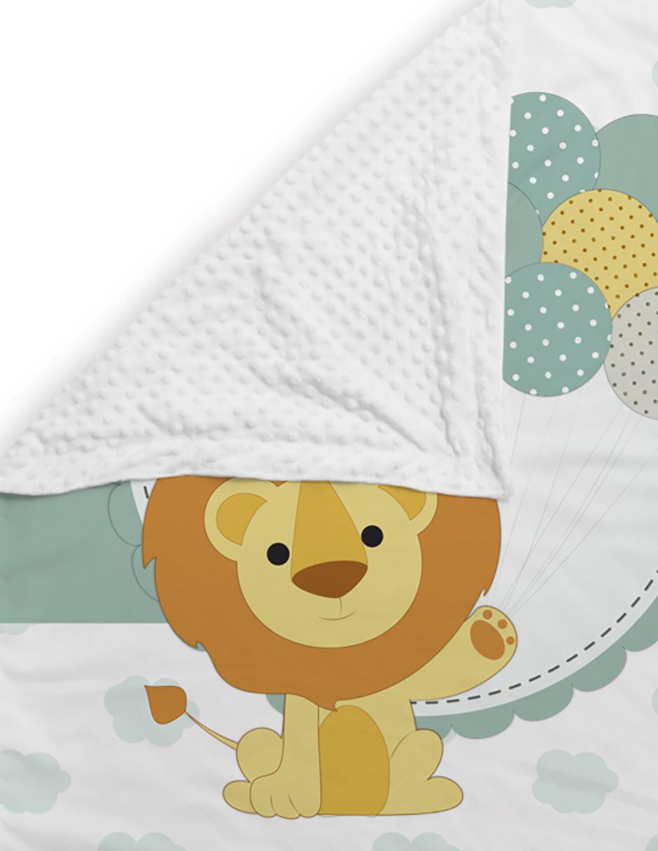 Cobija de tejido plano para bebé niño 2