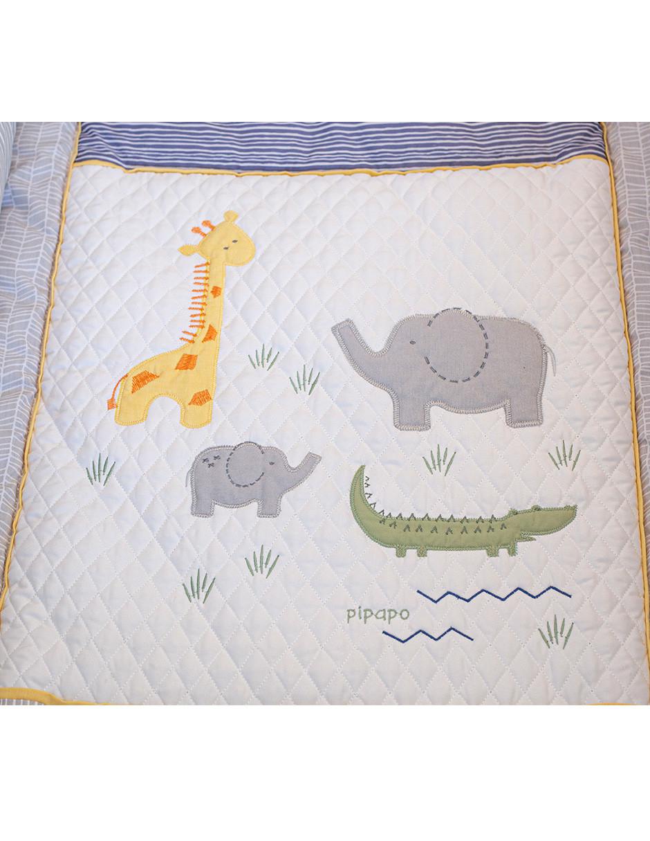 Juego de cuna Selva infantil unisex 4 piezas
