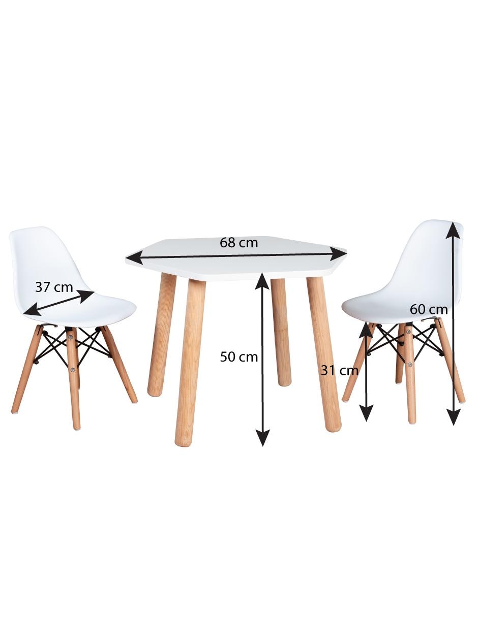 Set de mesa infantil Montessori de 3 piezas 4