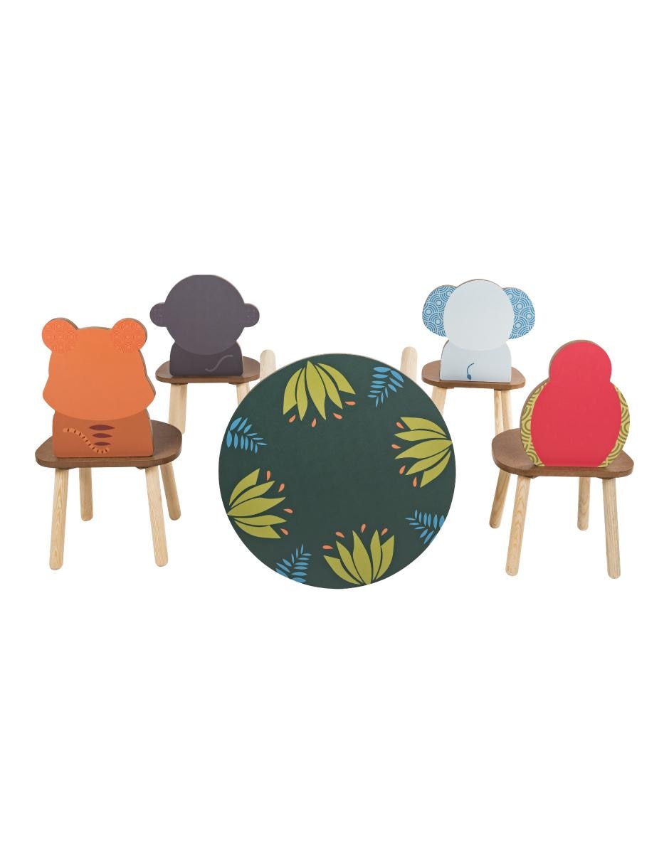Set de mesa infantil Montessori de 5 piezas 3