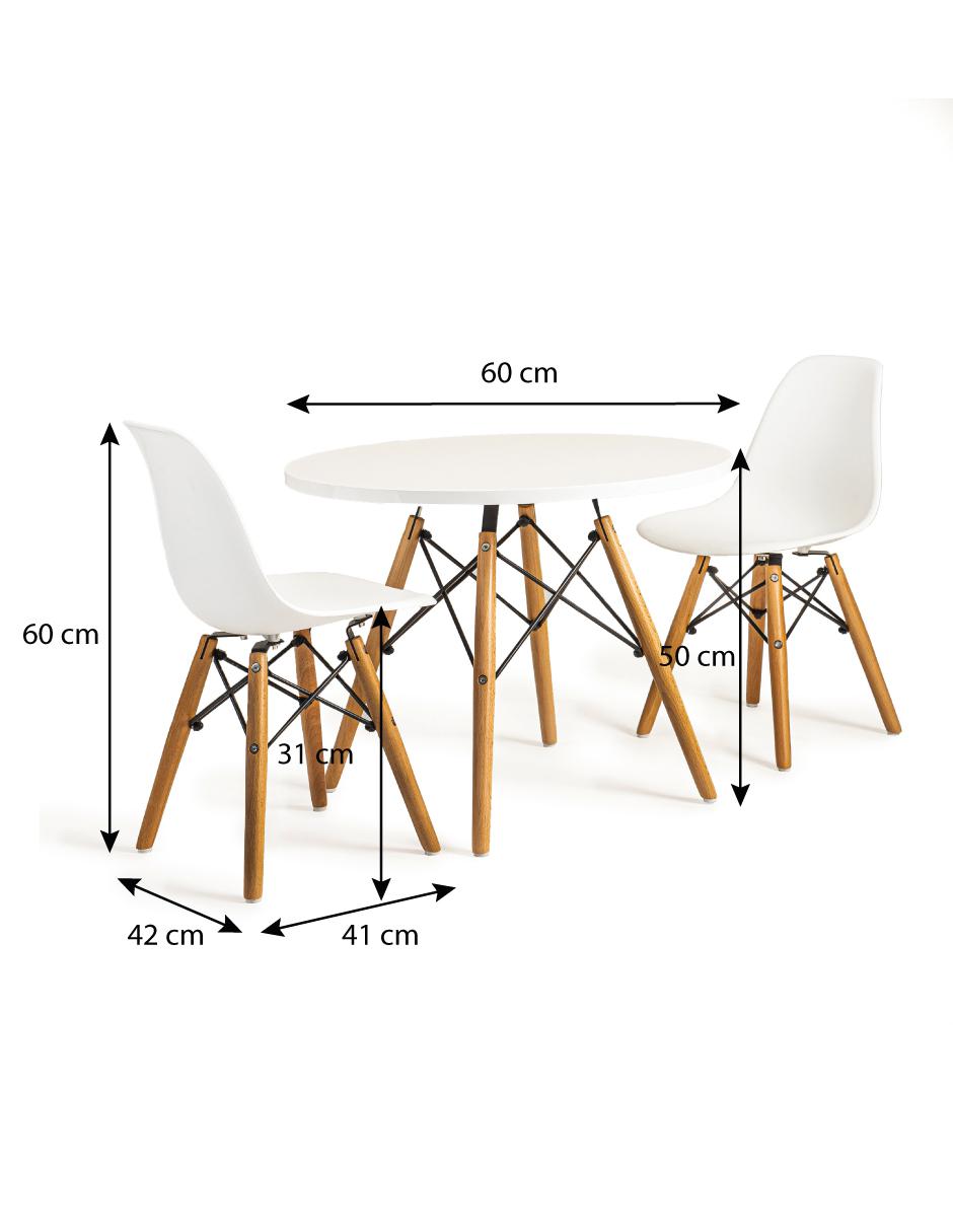 Set de mesa infantil Montessori de 3 piezas 4