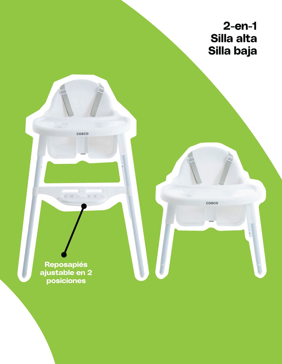 Silla alta Cook unisex 9