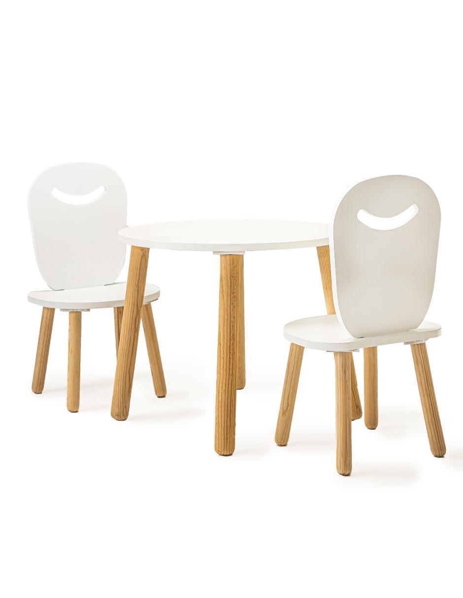 Mesa 3 en 1 con 2 sillas
