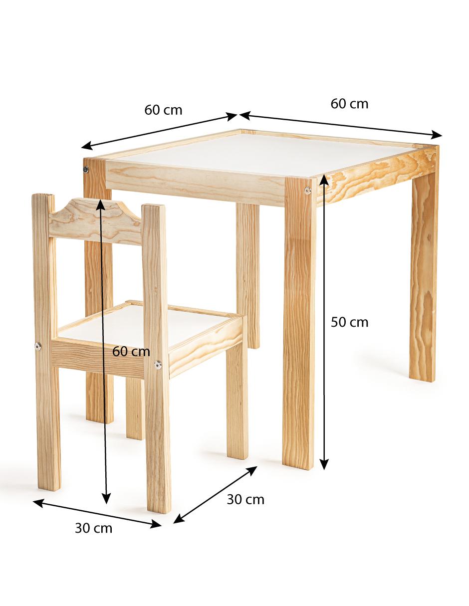 Set de mesa infantil Montessori de 2 piezas 4