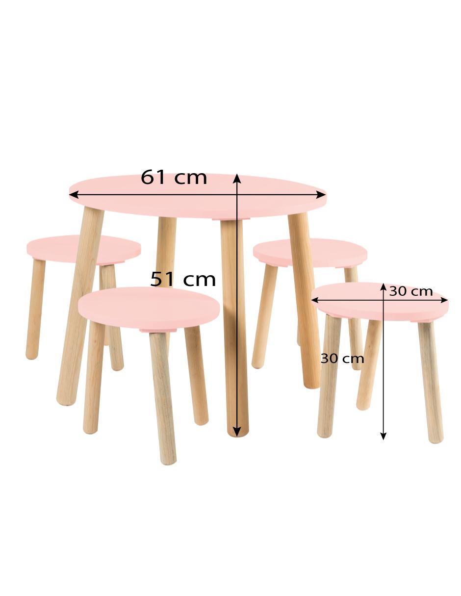 Set de mesa infantil Montessori de 5 piezas 4