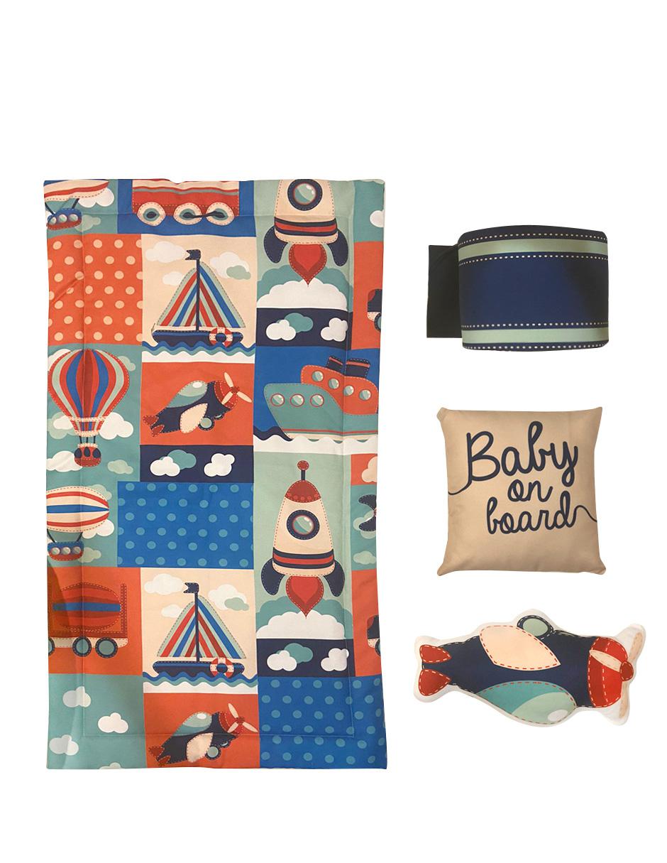 Juego de cuna infantil unisex 5 piezas 2