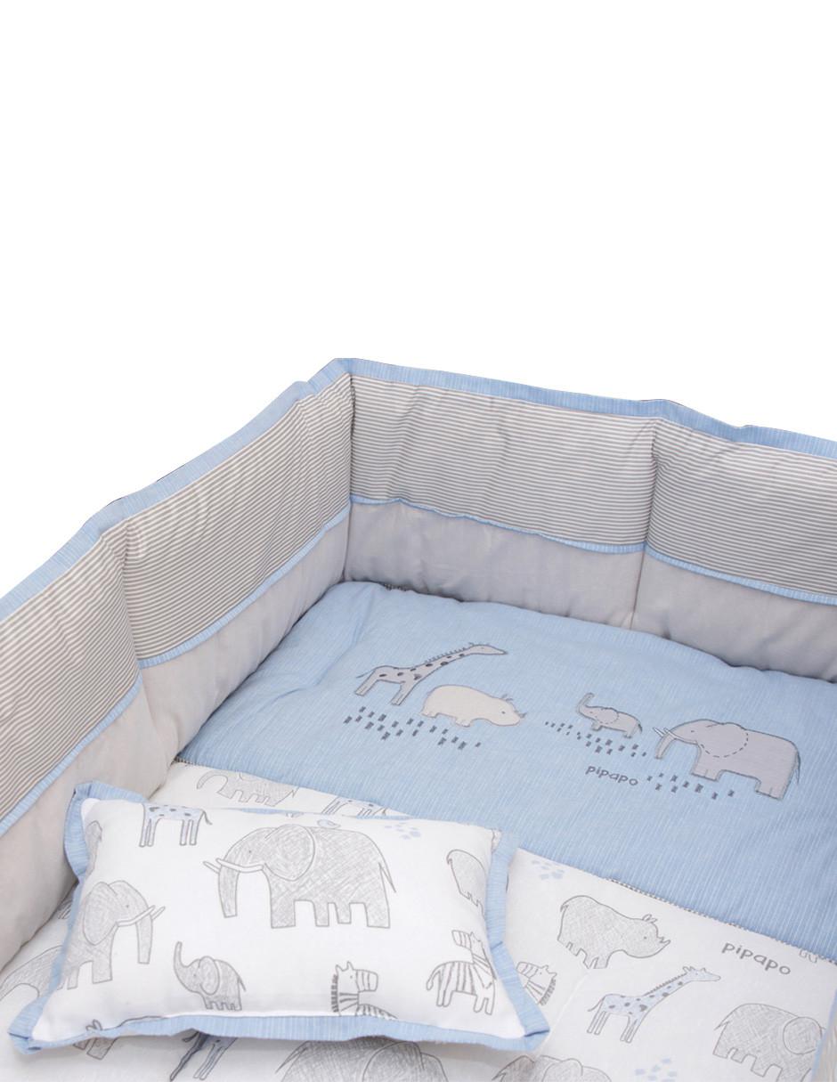Juego de cuna Selva para bebé niño 4 piezas 5