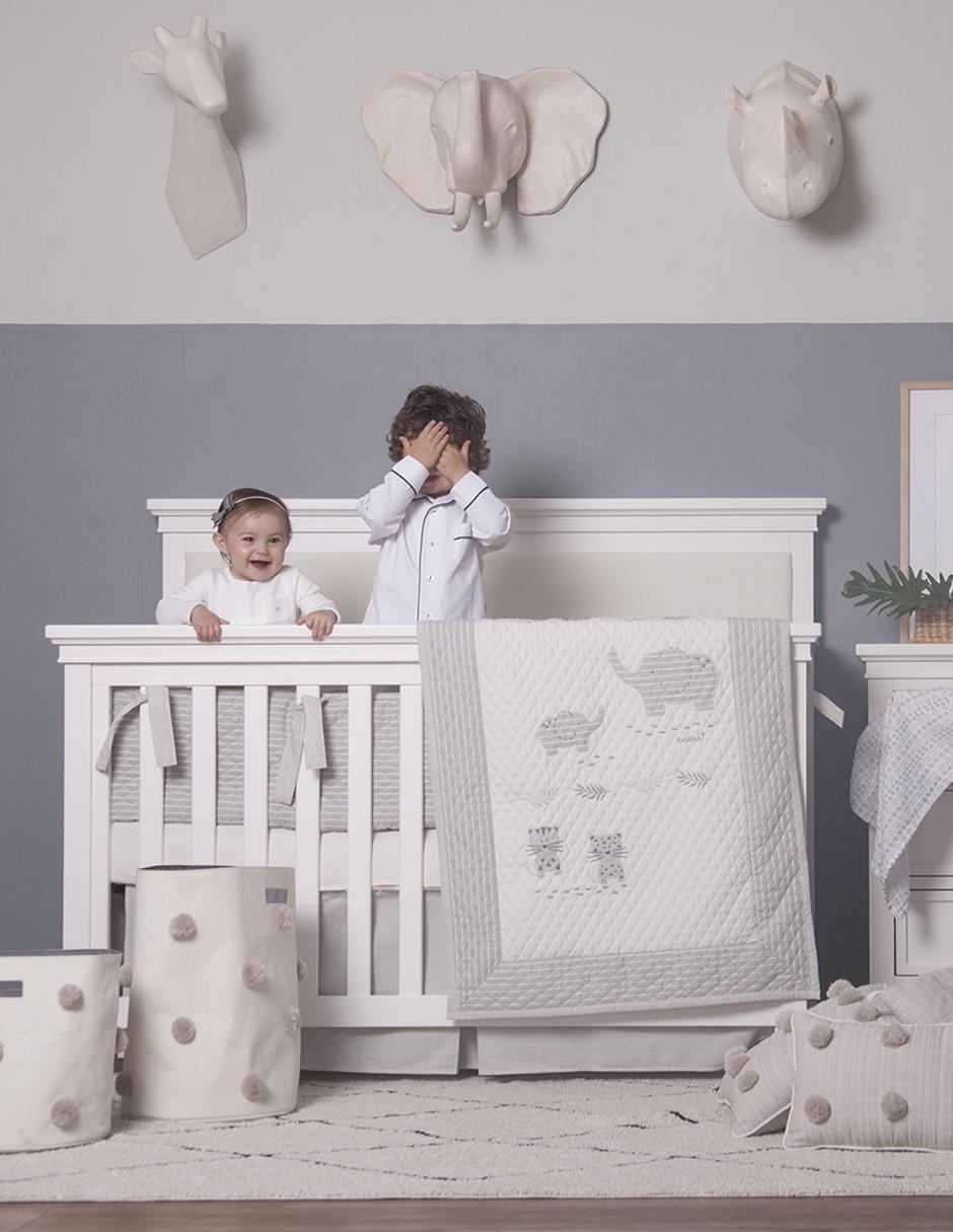 Juego de cuna Selva Neutro infantil unisex 4 piezas 4