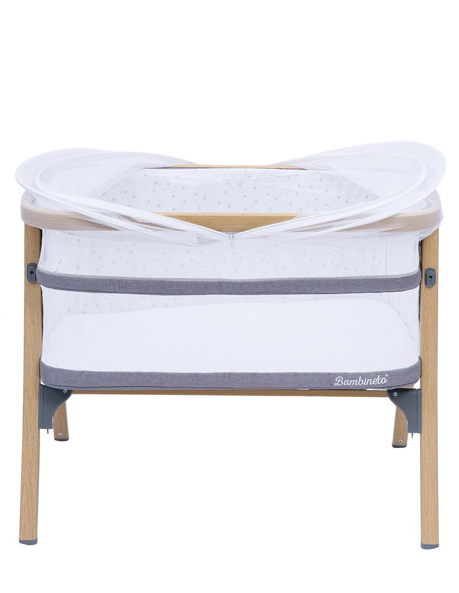 Cuna colecho Bambineto Wabi Sabi con mosquitero