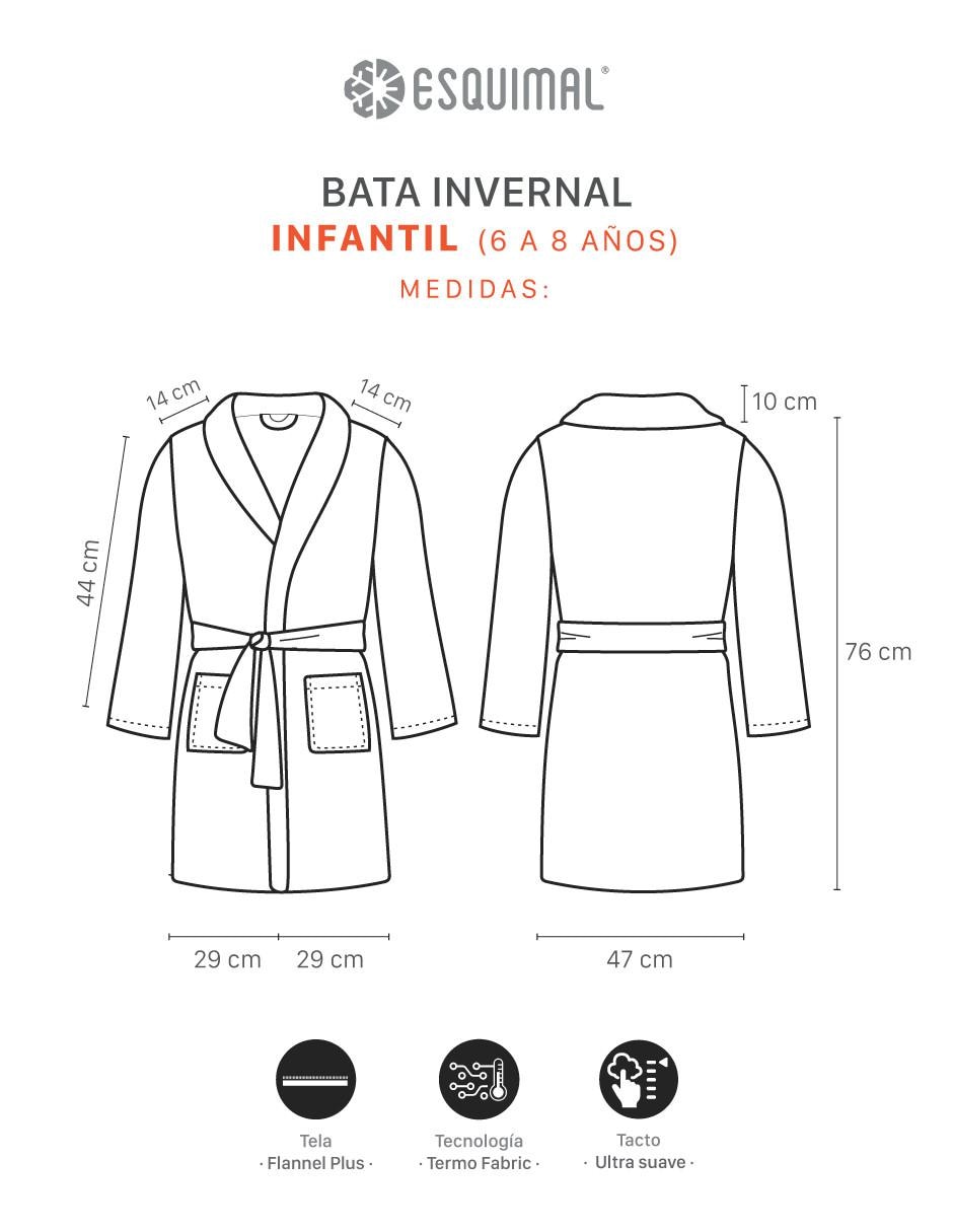 Bata de descanso Esquimal unisex