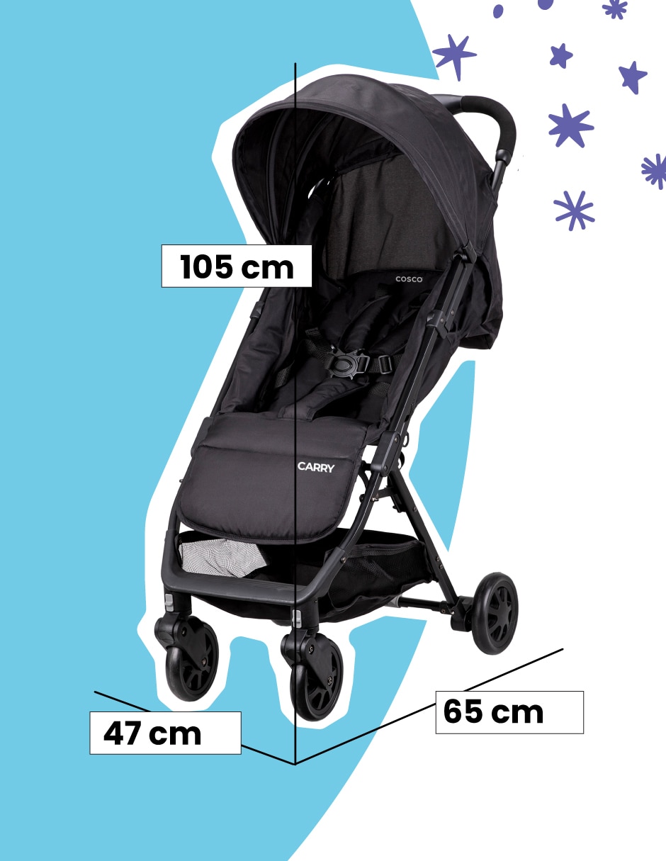 Carriola ultracompacta Carry plegable 11