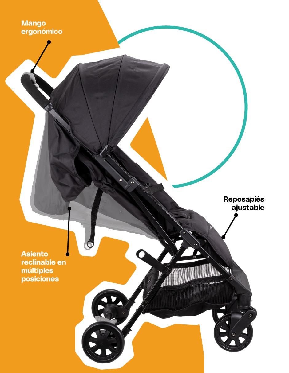 Carriola ultracompacta Carry plegable 6