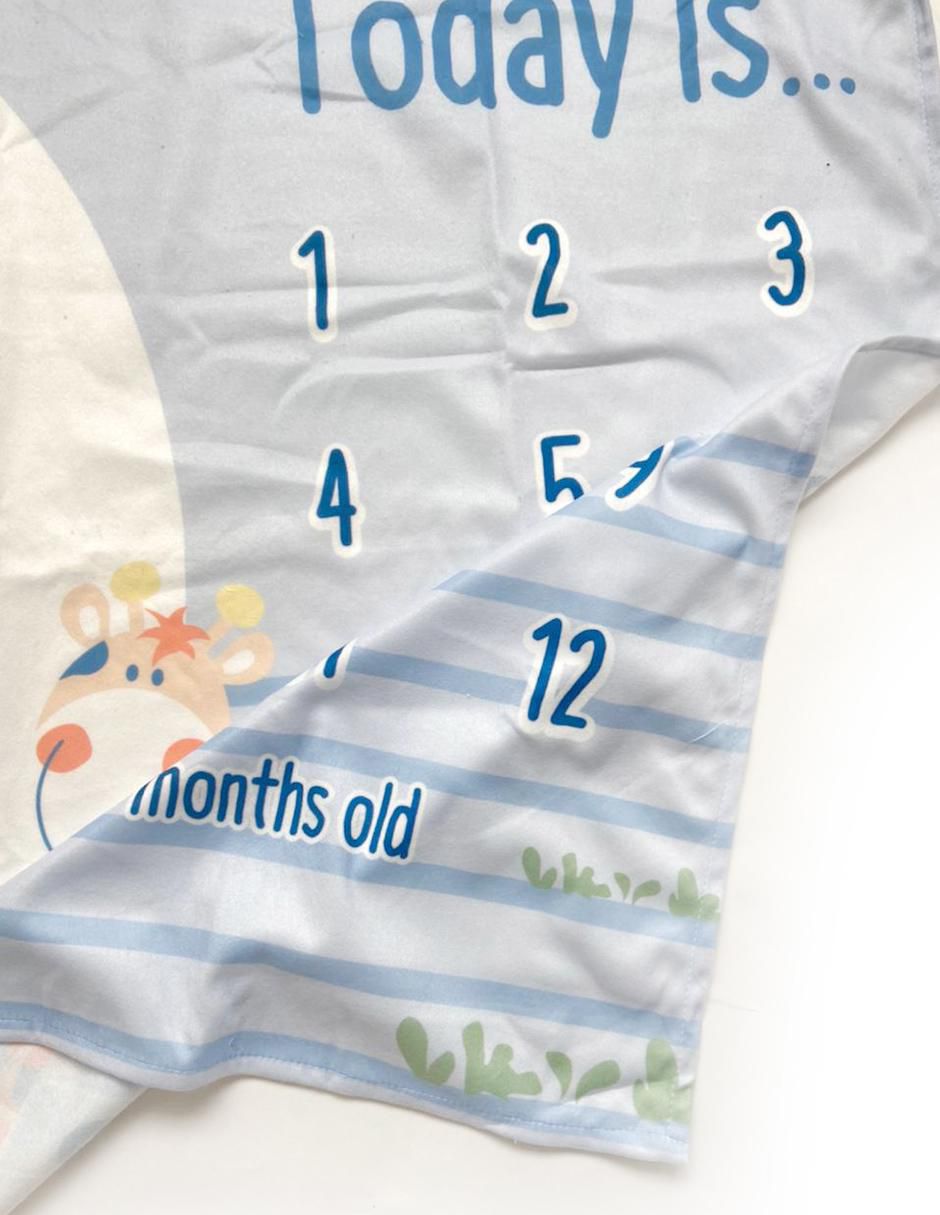 Cobija de tejido plano para bebé niño 3