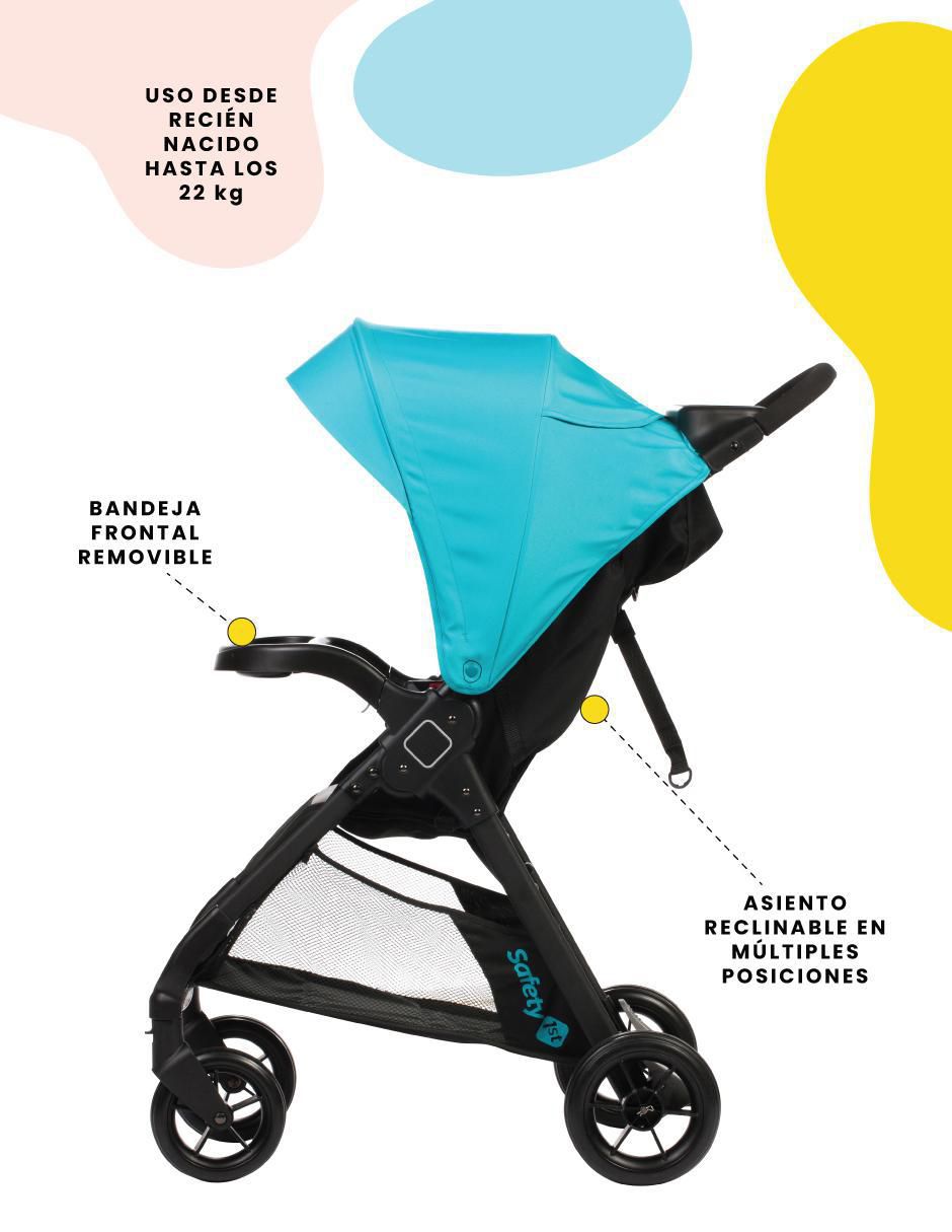 Carriola travel system plegable 3