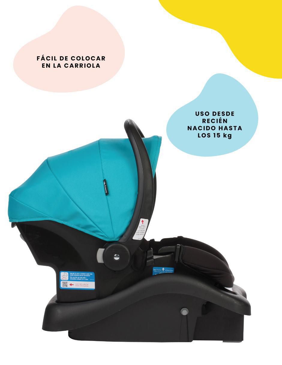 Carriola travel system plegable 5