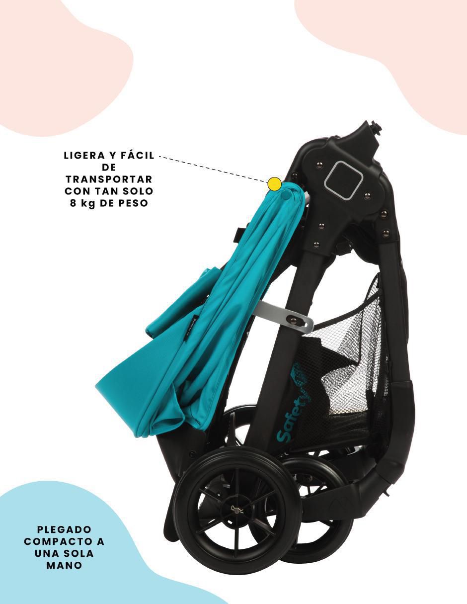 Carriola travel system plegable 8