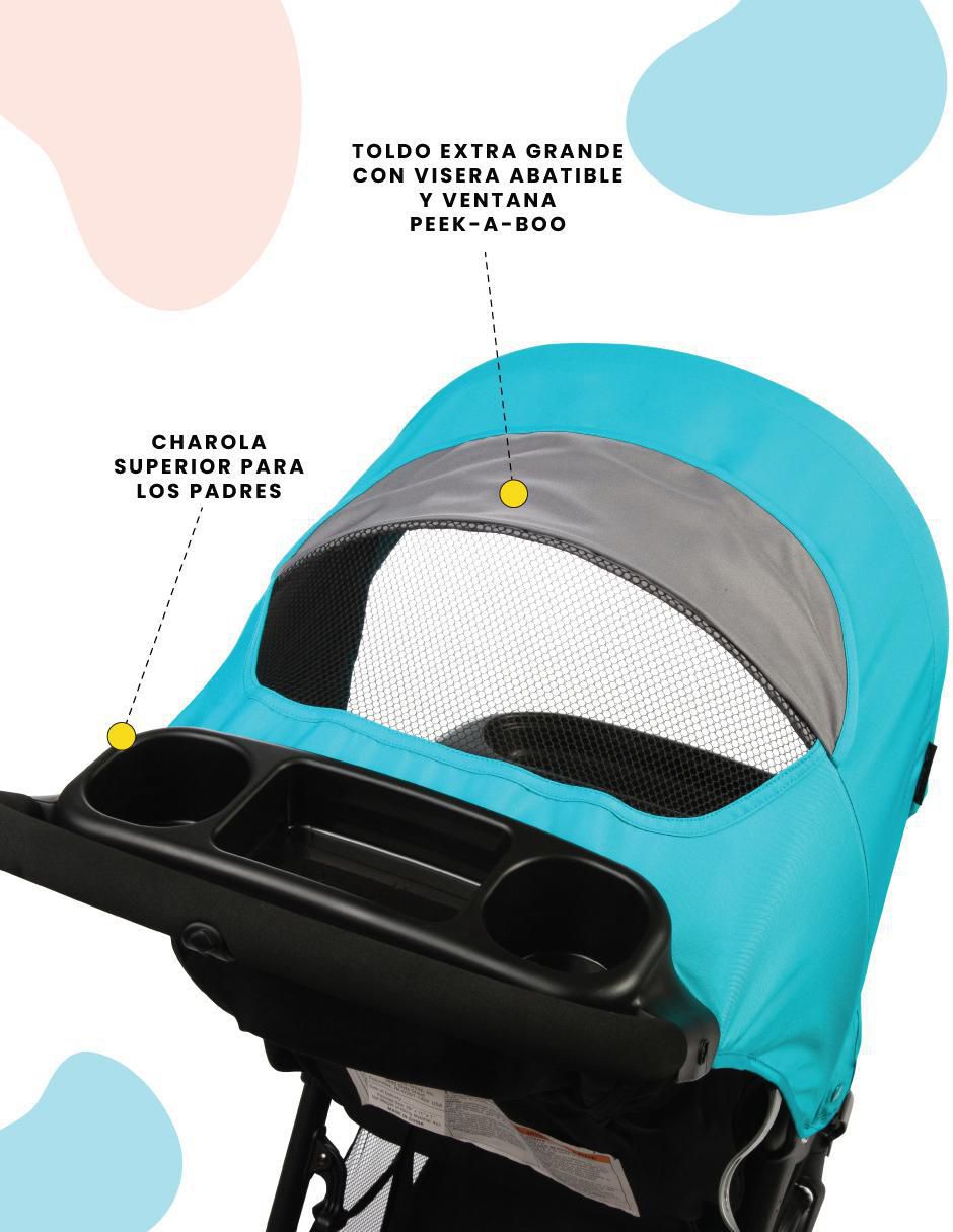 Carriola travel system plegable 9