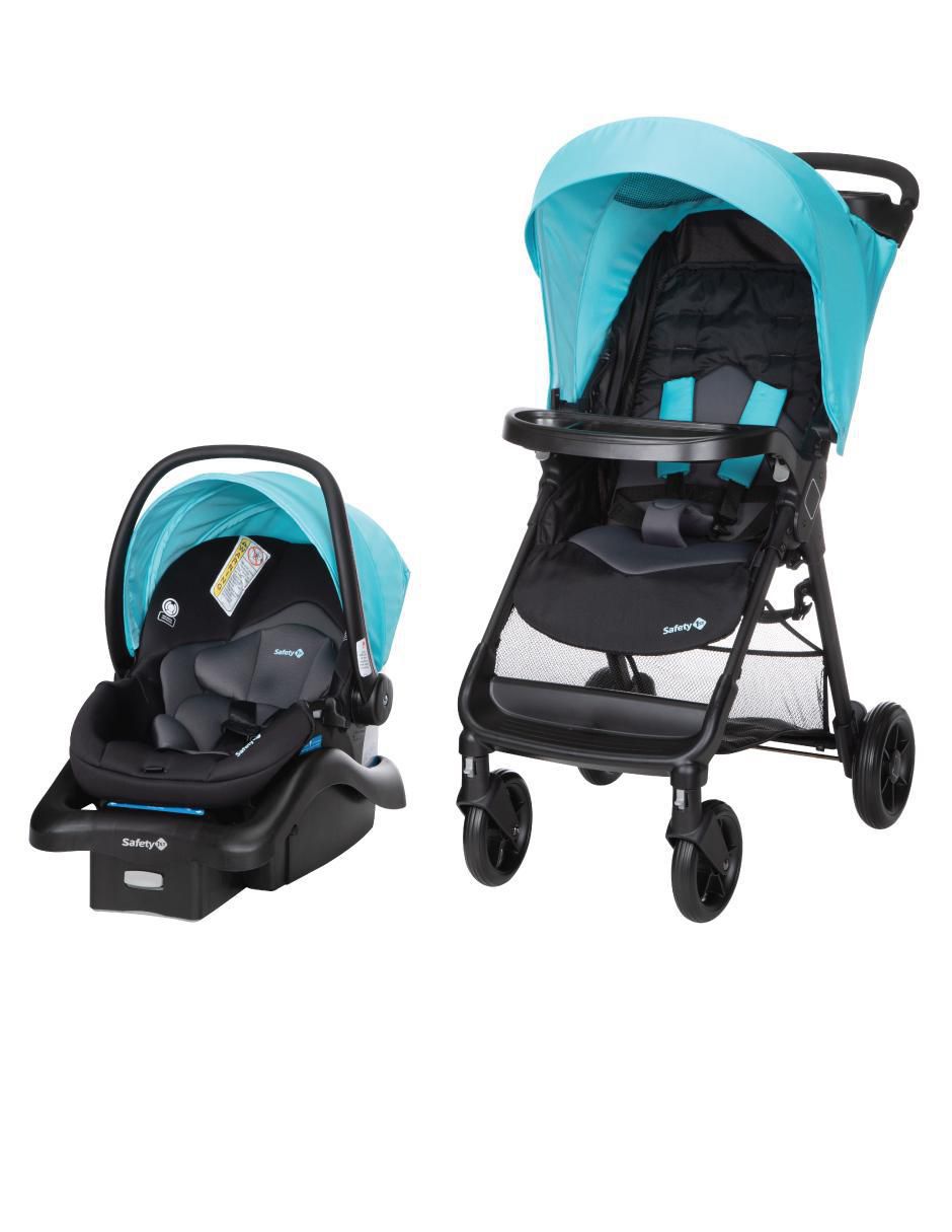 Carriola travel system plegable