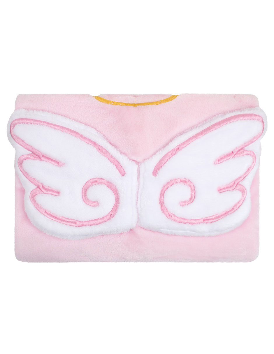 COBERTOR ÁNGEL BABY, 100 X 80 CM, ROSA