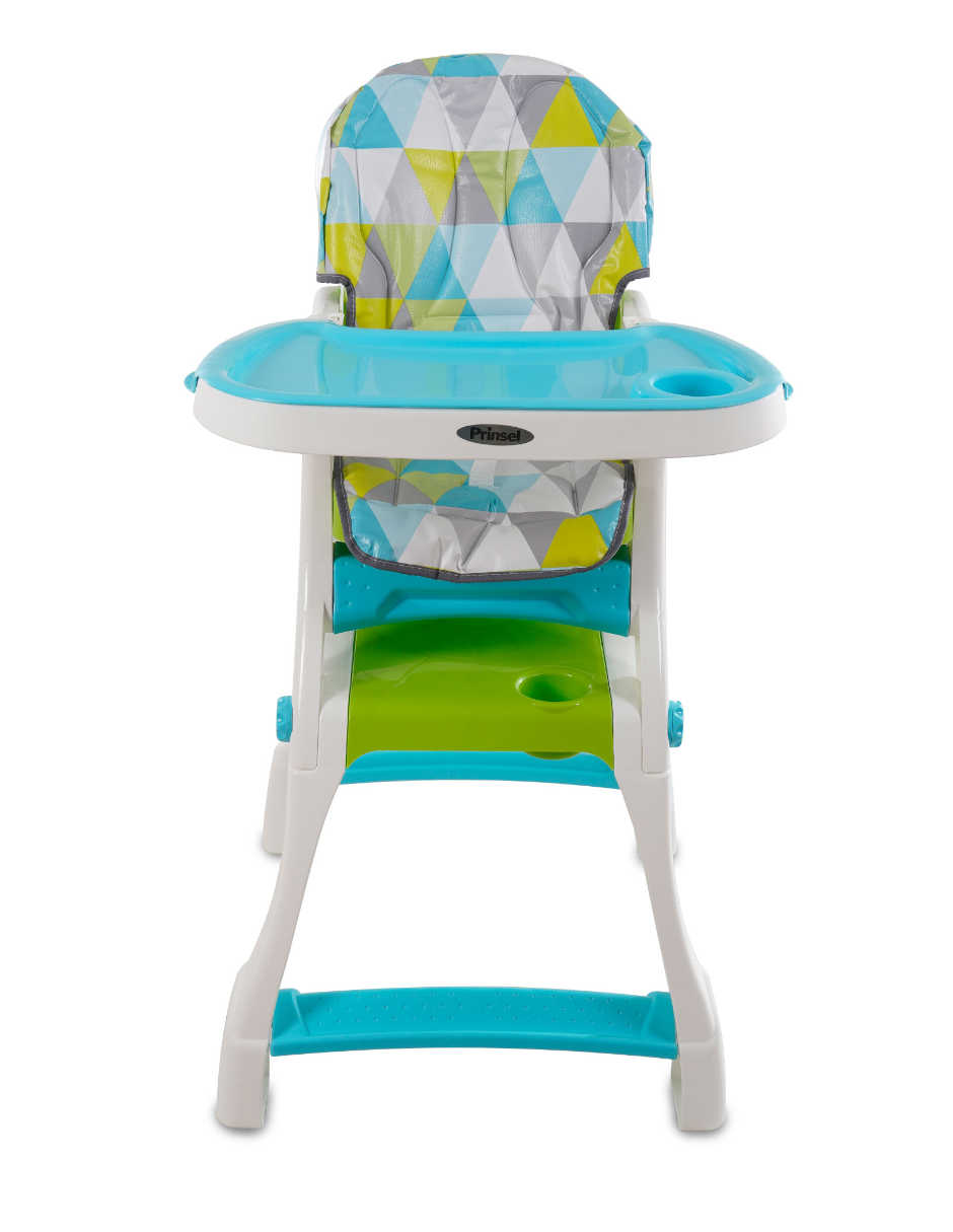 Mesa y dos sillas de madera para niños en blanco y azul de Labebe