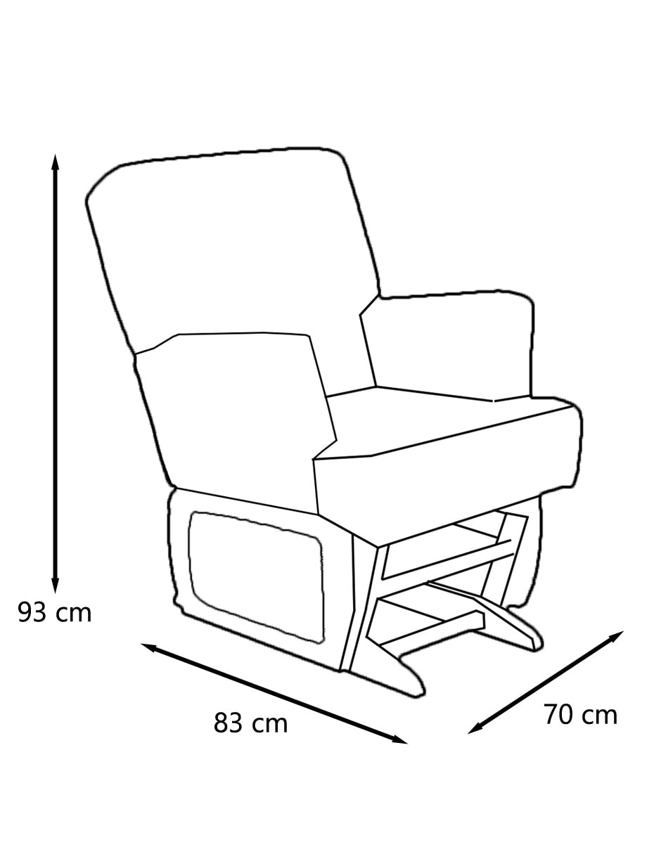 Mecedora Boston de madera 9