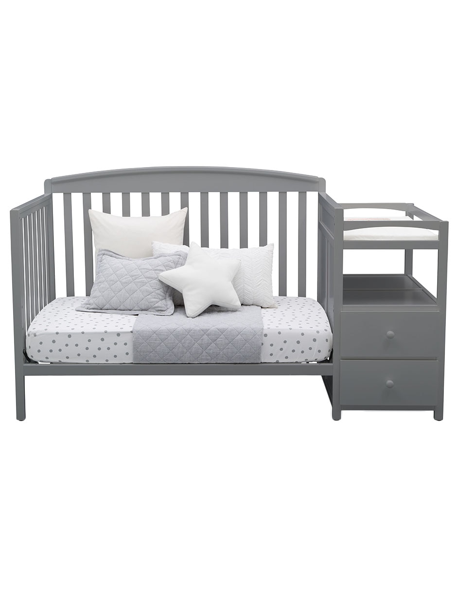 CUNA CONVERTIBLE R, .70 X 1.30 M, GRIS