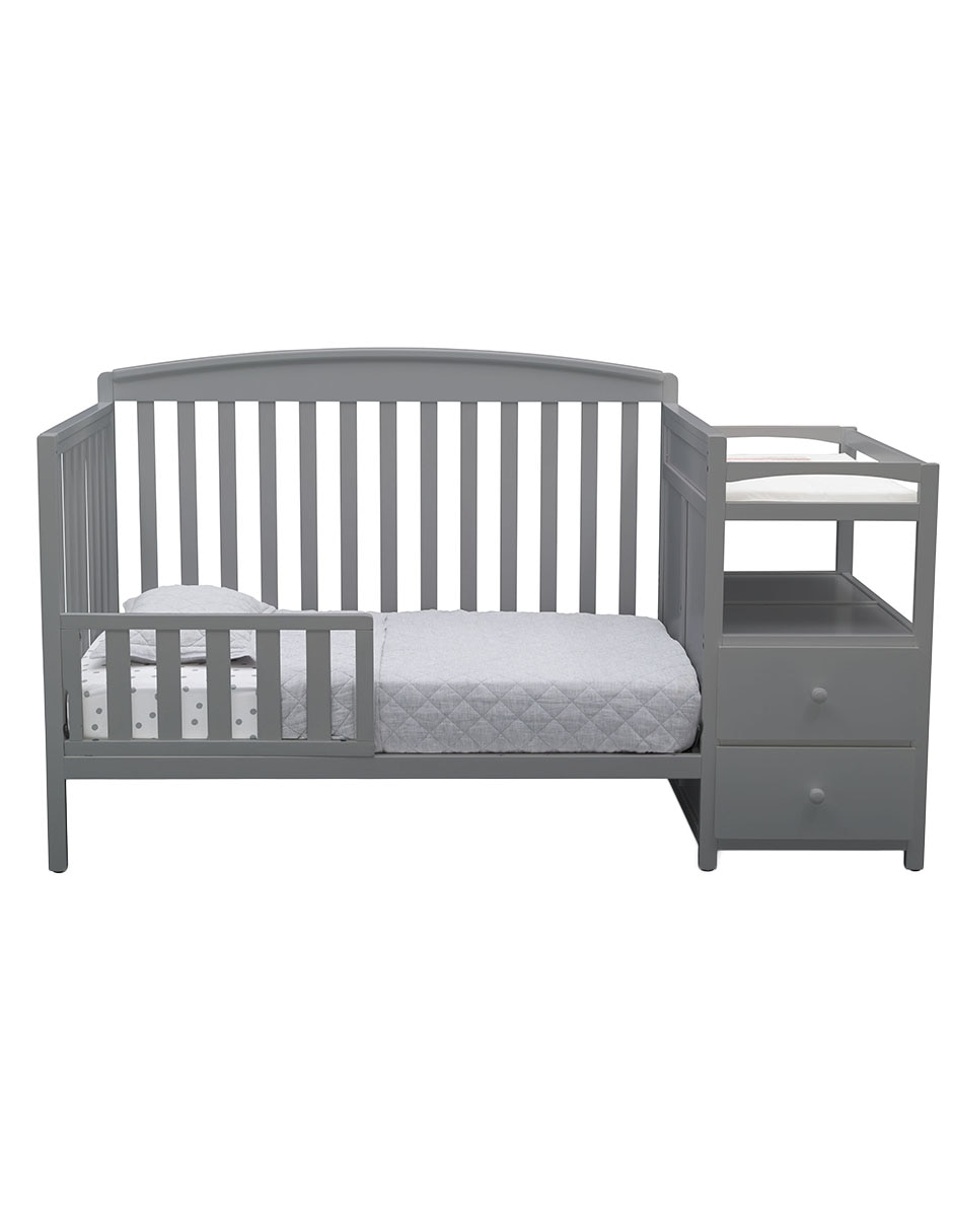 CUNA CONVERTIBLE R, .70 X 1.30 M, GRIS
