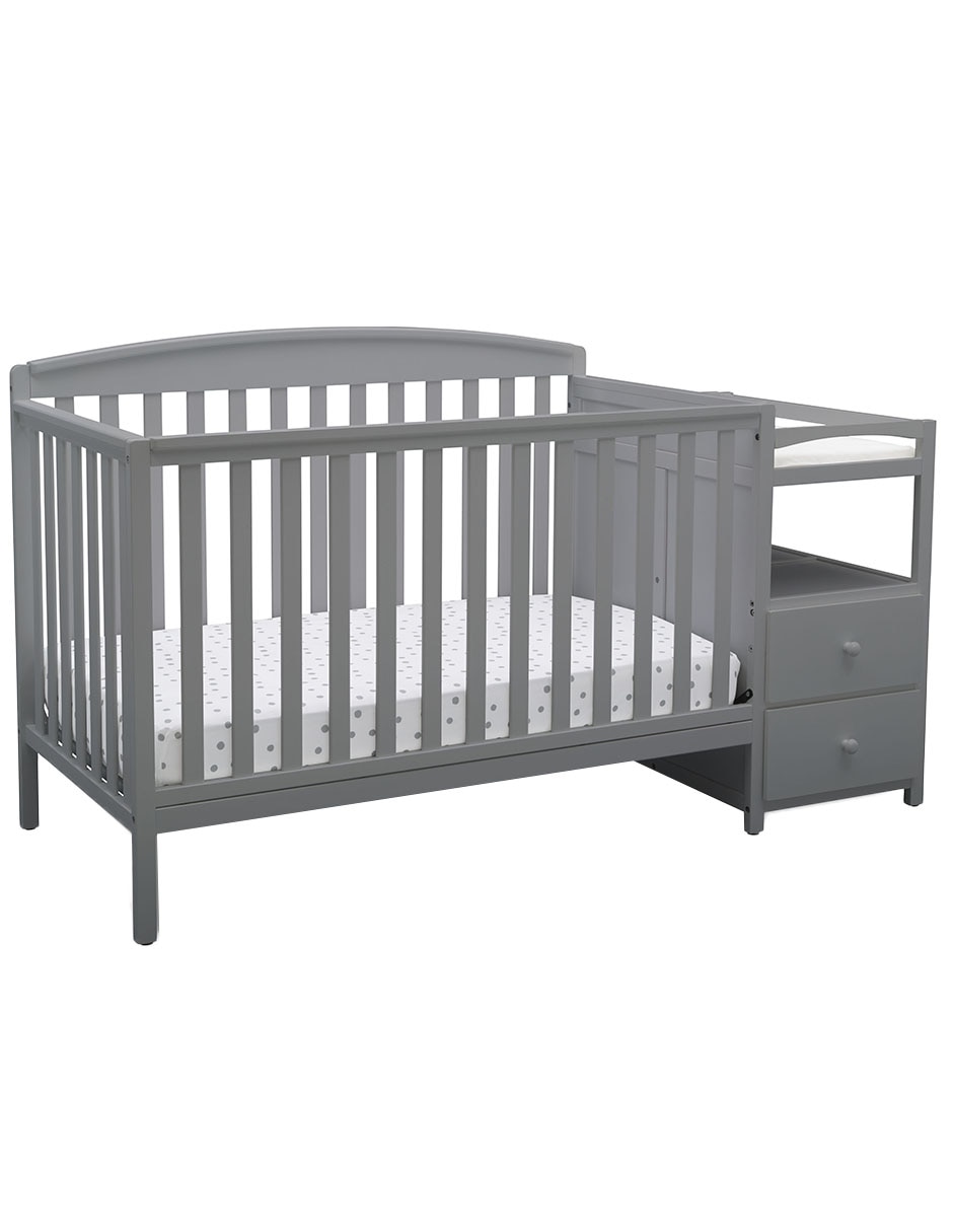 CUNA CONVERTIBLE R, .70 X 1.30 M, GRIS
