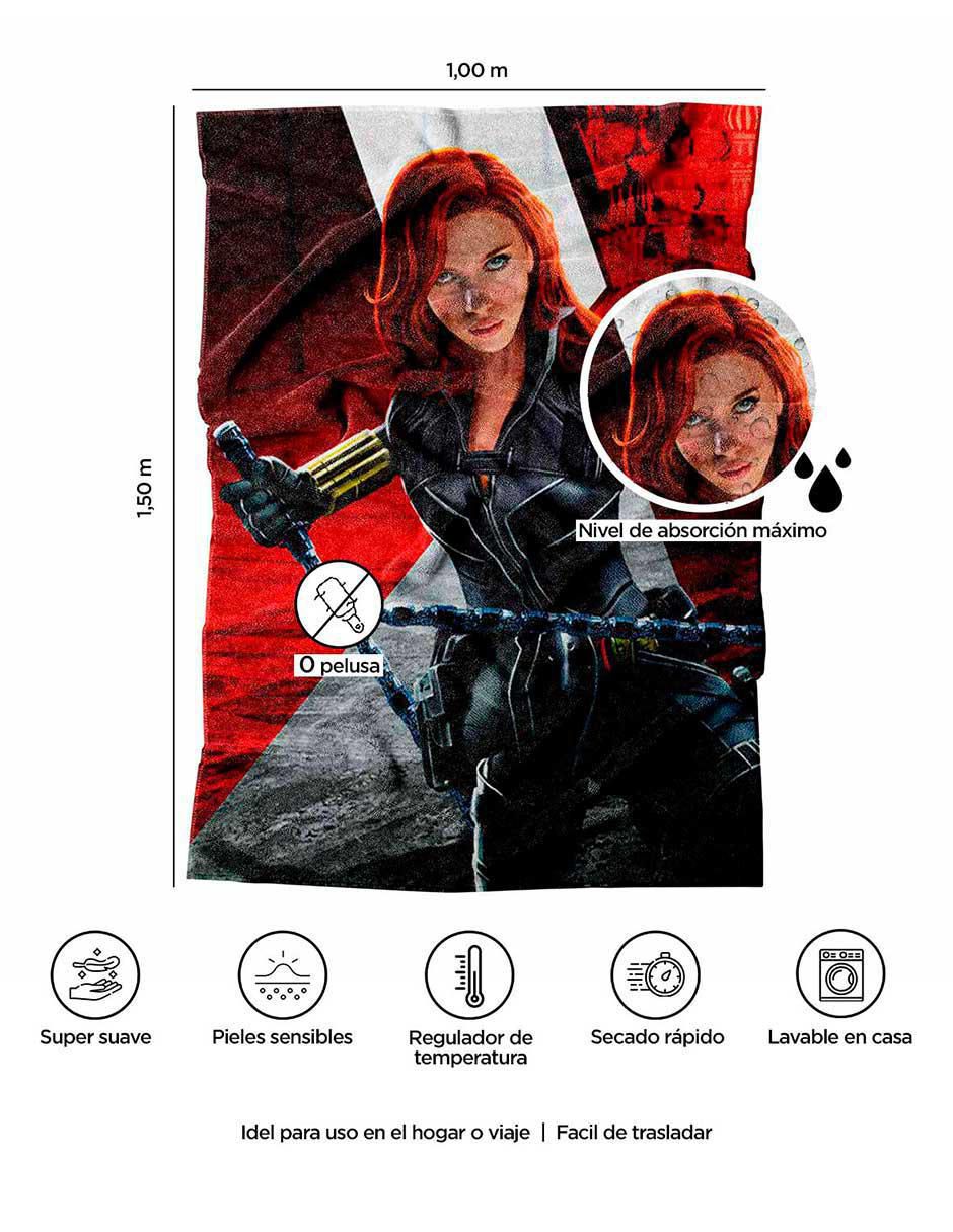 Toalla para baño Marvel Black Widow 5