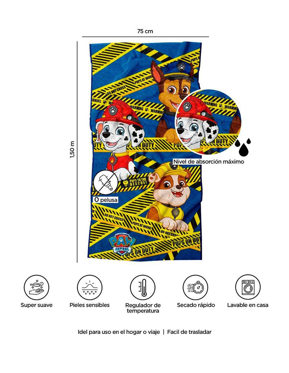 Toalla para baño Paw Patrol 5