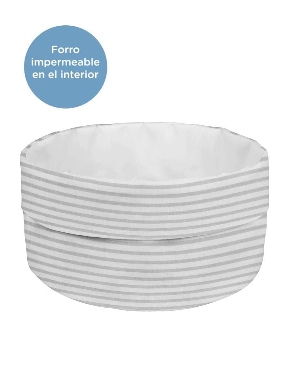 Cesto decorativo de algodón y poliéster 3