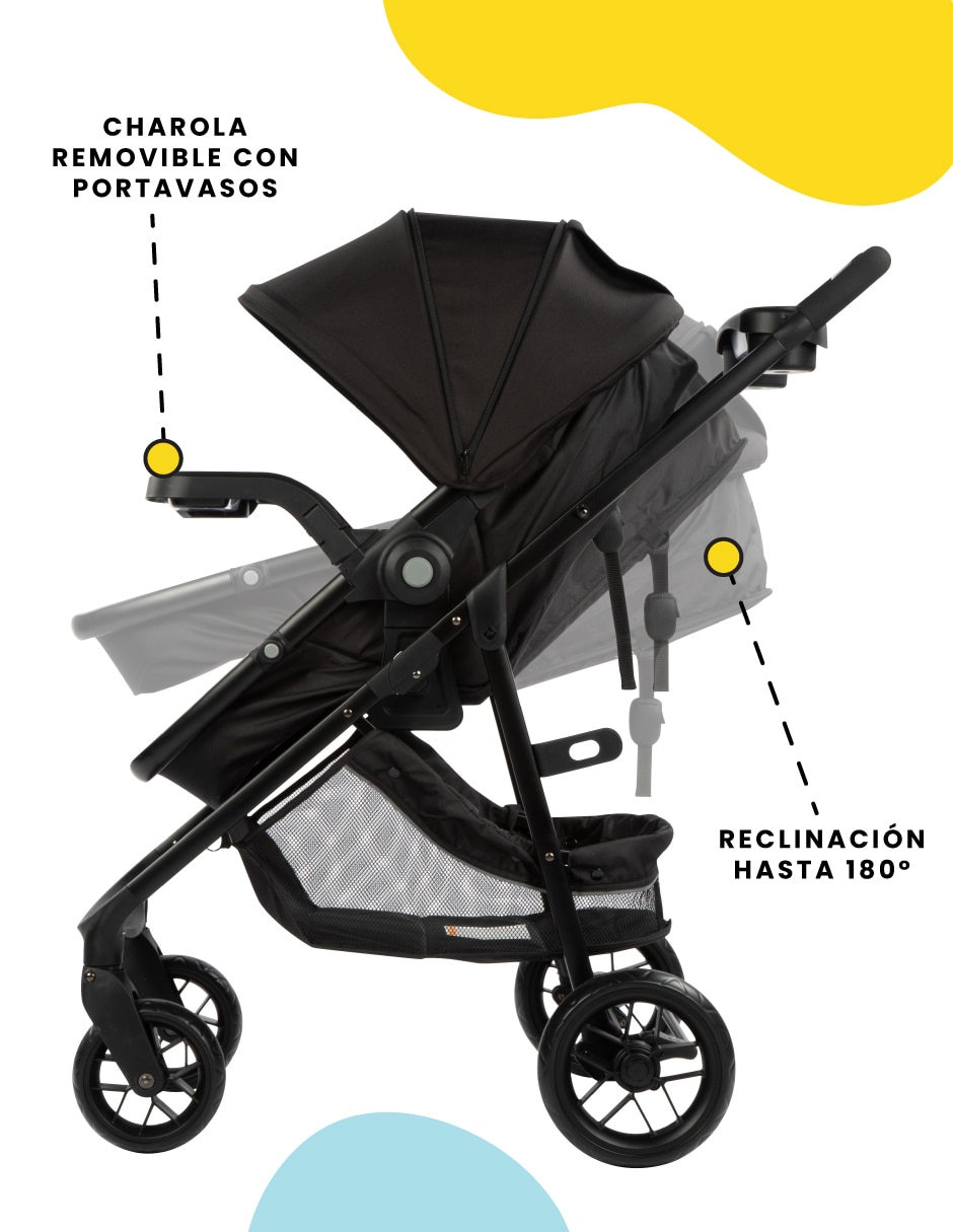 Carriola travel system Grow & Go Flex plegable 5