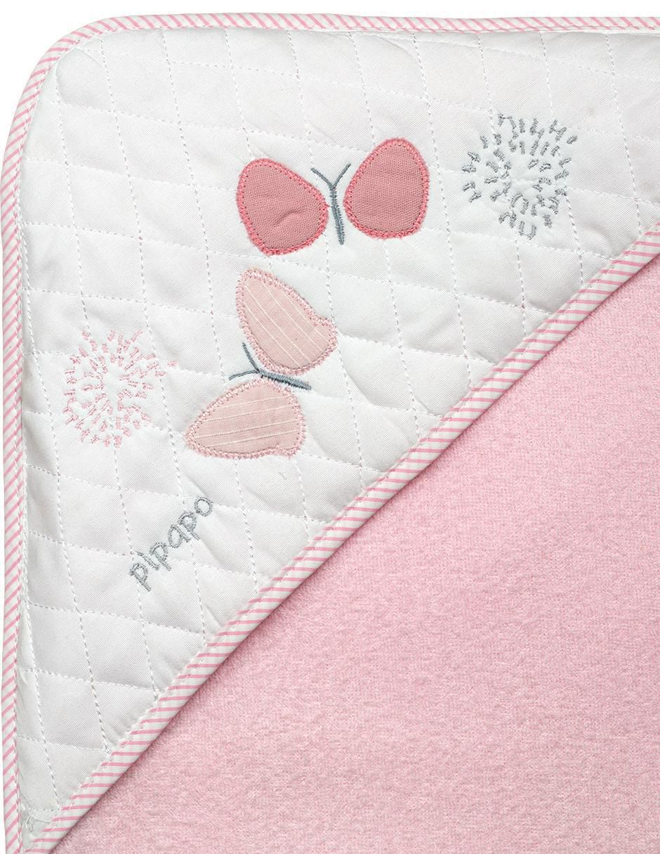 Toalla Mariposa de algodón para bebé niña 2
