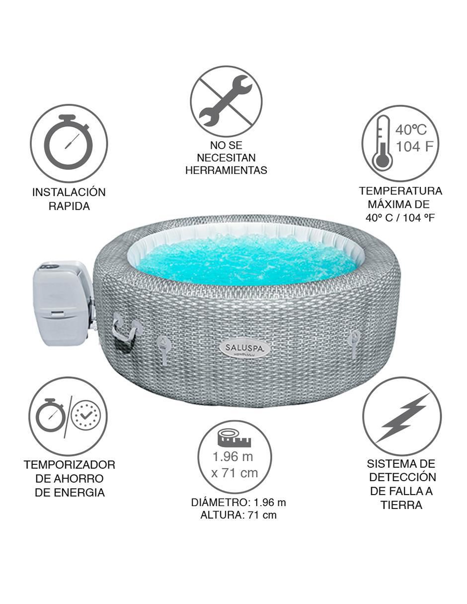 Bañera Jacuzzi Familiar de plástico 3