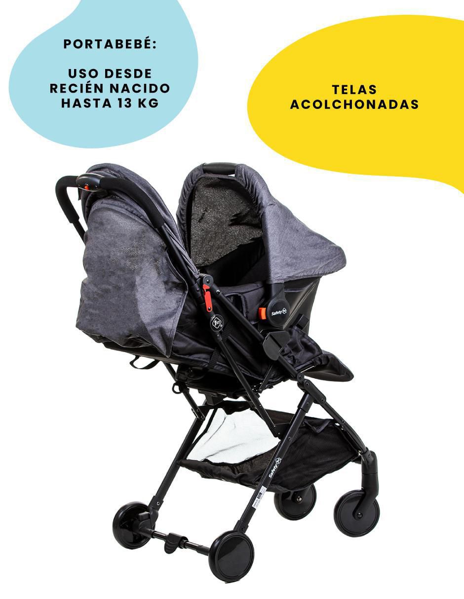 Carriola travel system Trolly Ultra Light plegable 8