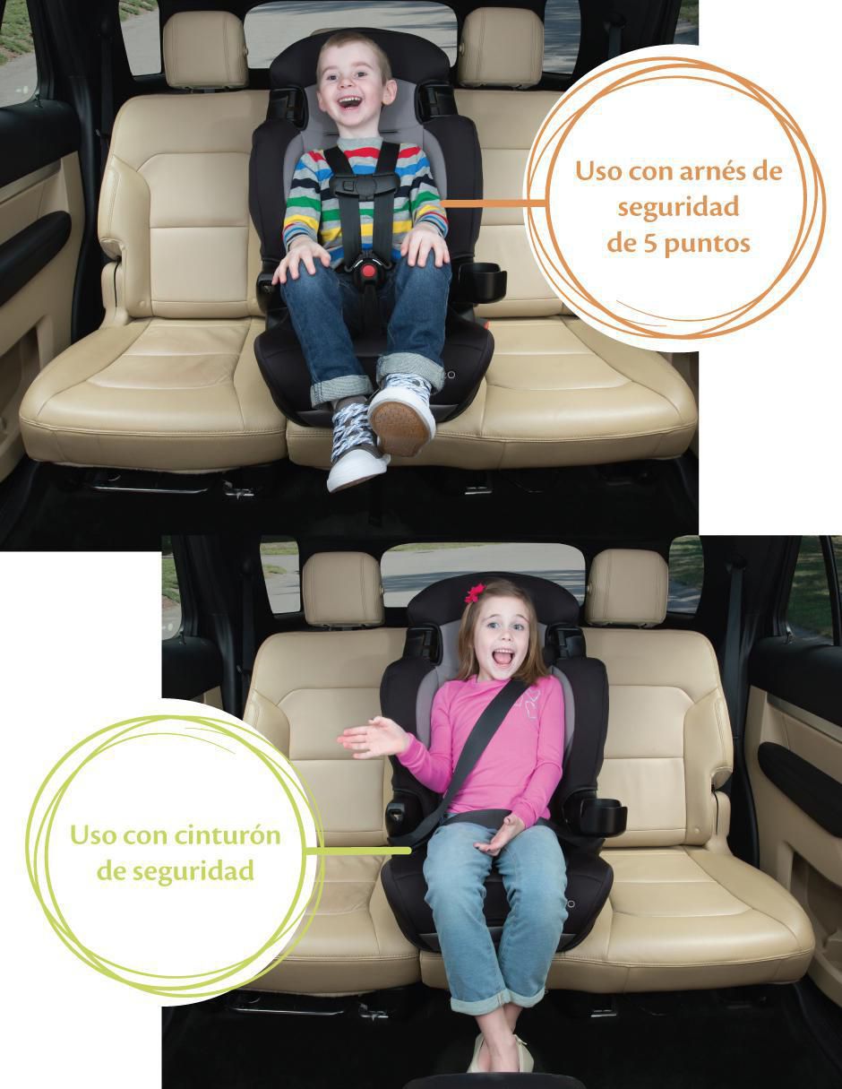 Autoasiento booster Finale DX 2-en-1 9