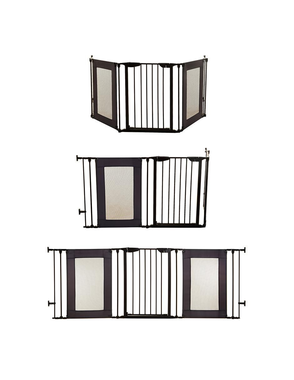 Puerta de seguridad de metal para bebé 3