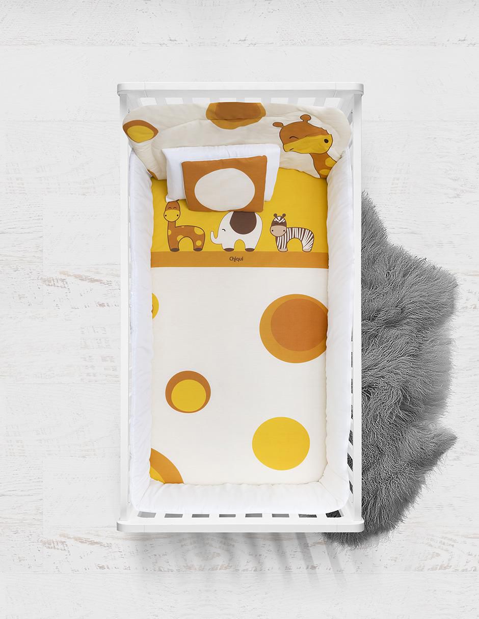 Juego de cuna infantil unisex 6 piezas 3
