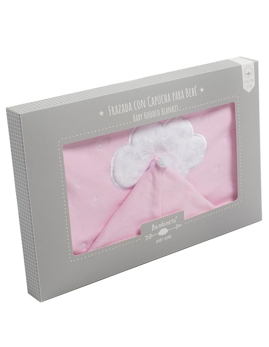 Frazada clásica tejido de jersey bambineto 100% algodón pima nube bordada liso ángel para bebé unisex