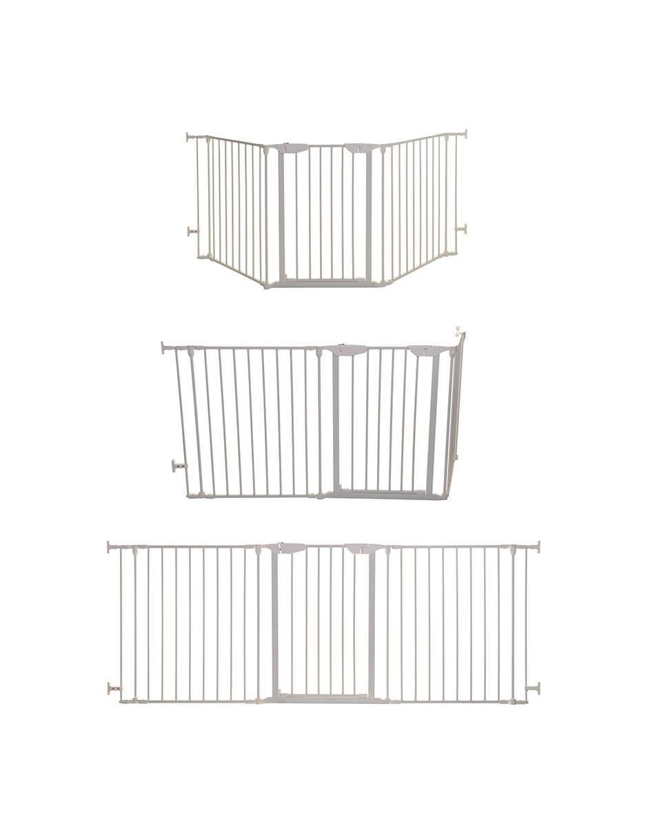Puerta de seguridad de metal para bebé 2