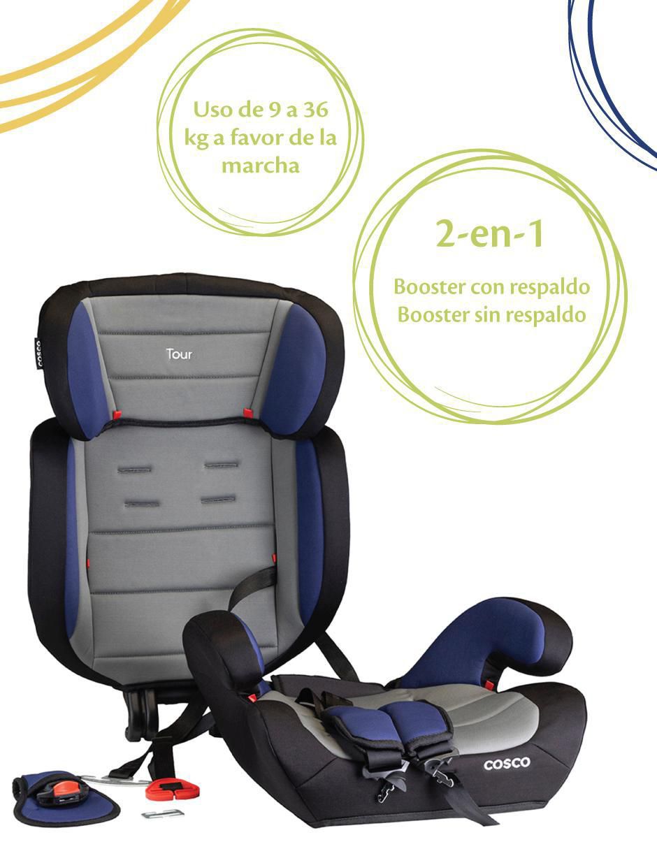 Autoasiento booster Tour 3