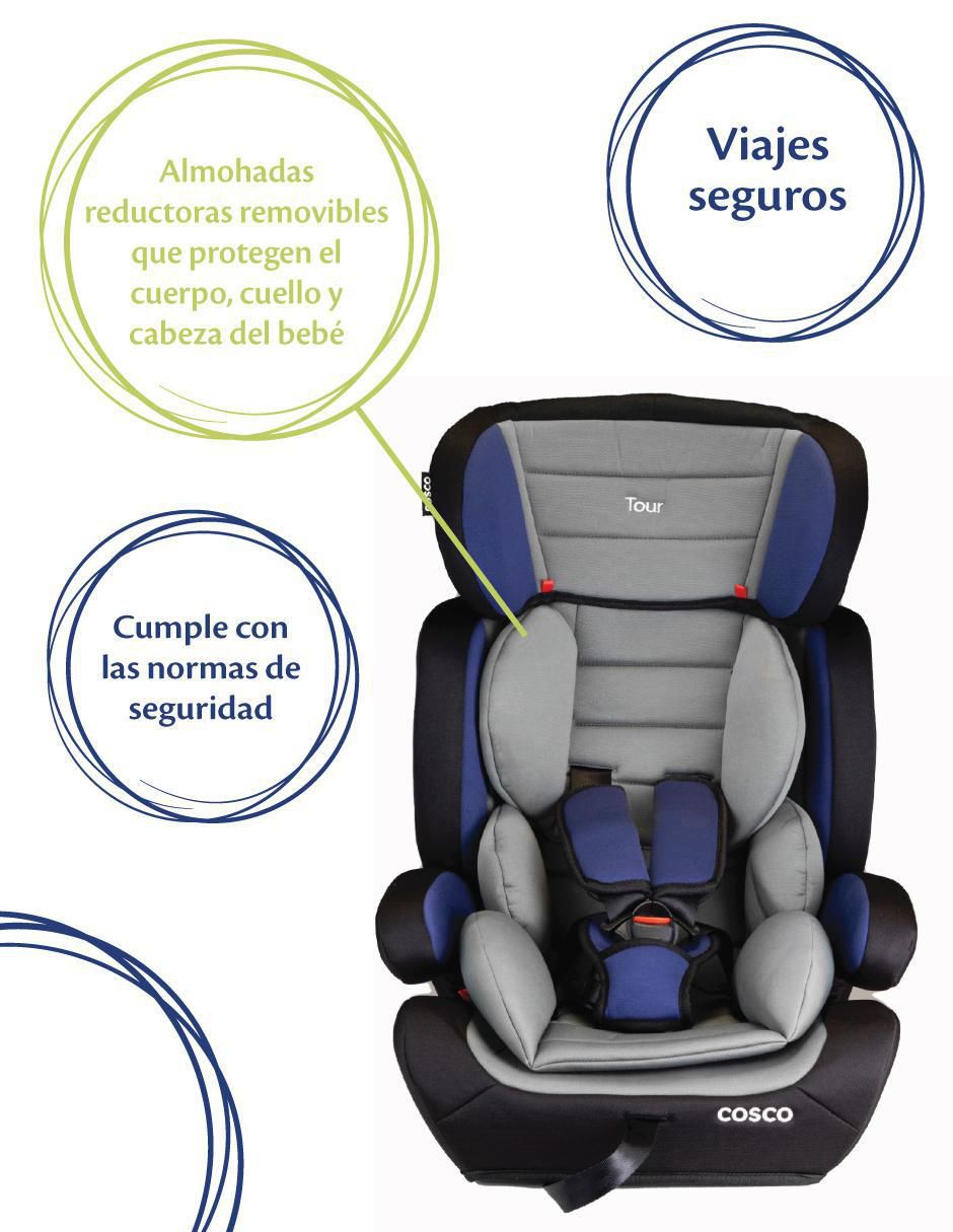 Autoasiento booster Tour 5