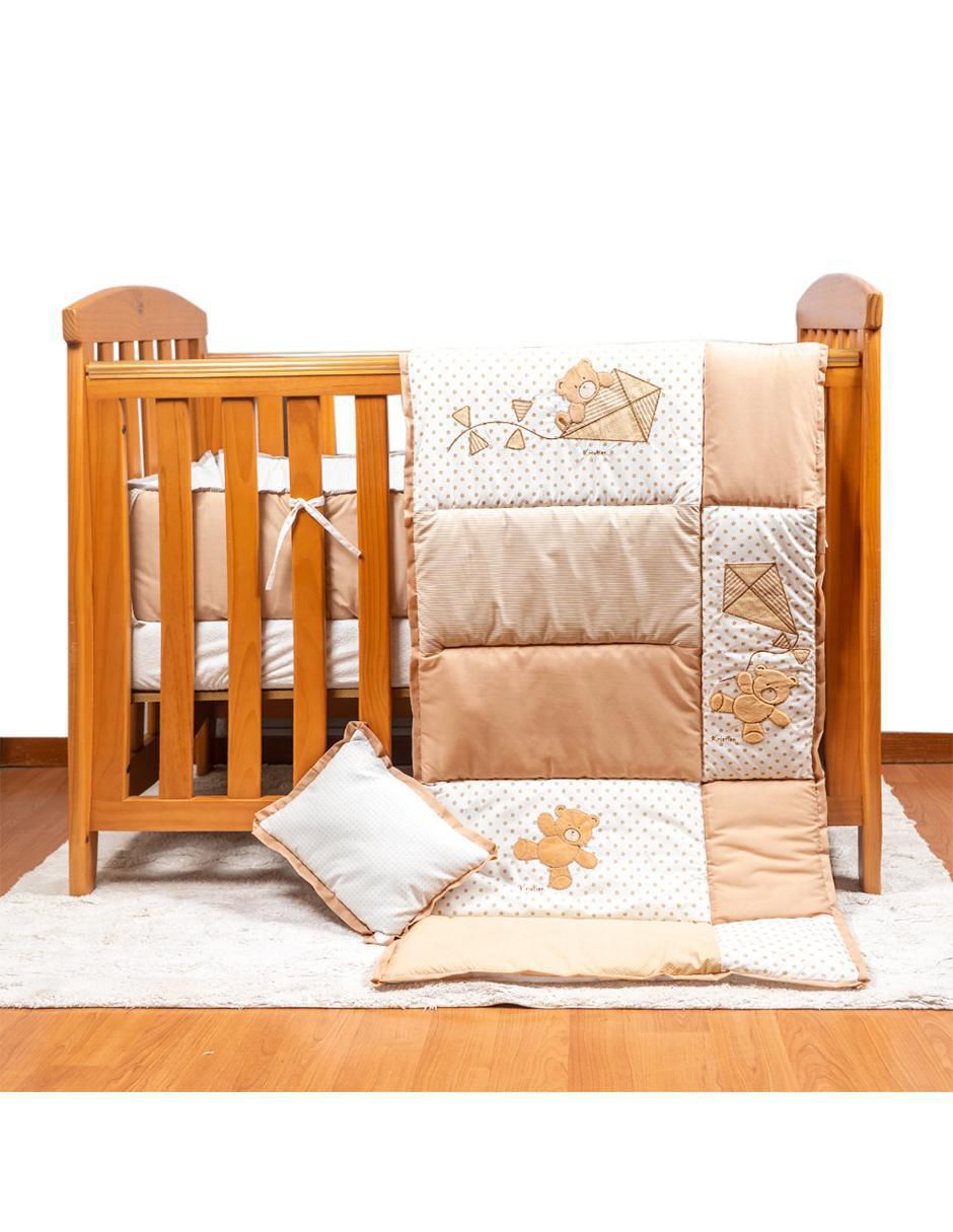 Juego de cuna Oso Papalote infantil unisex 4 piezas 5