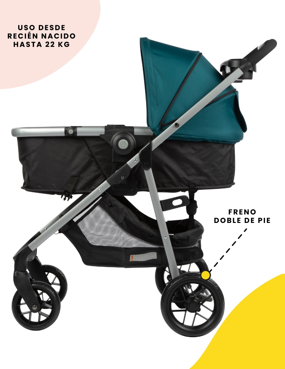 Carriola travel system plegable 13