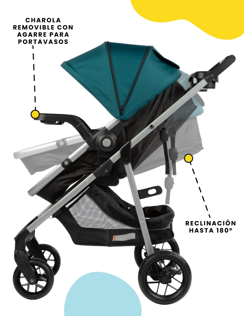 Carriola travel system plegable 15