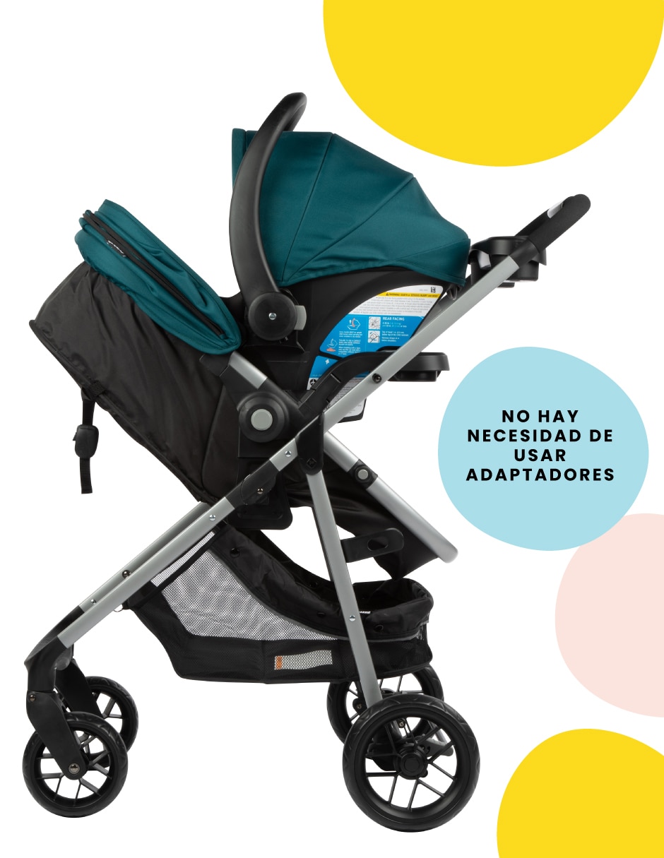 Carriola travel system plegable 7