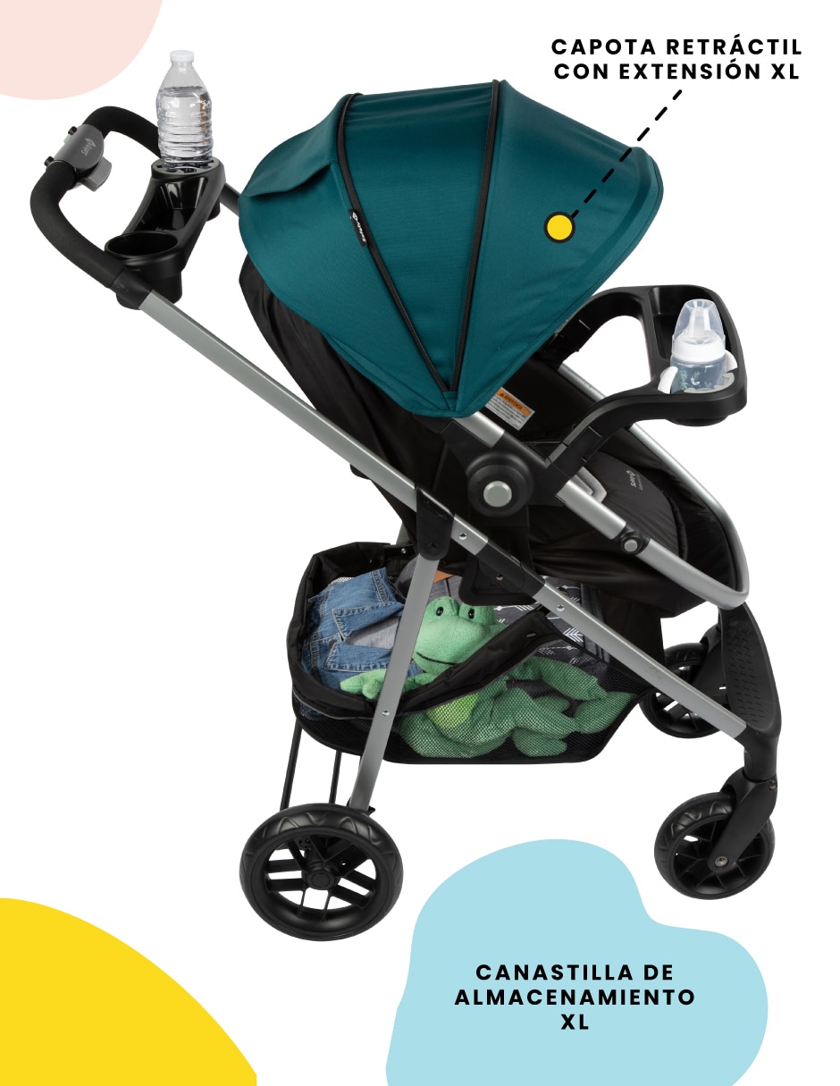 Carriola travel system plegable 8