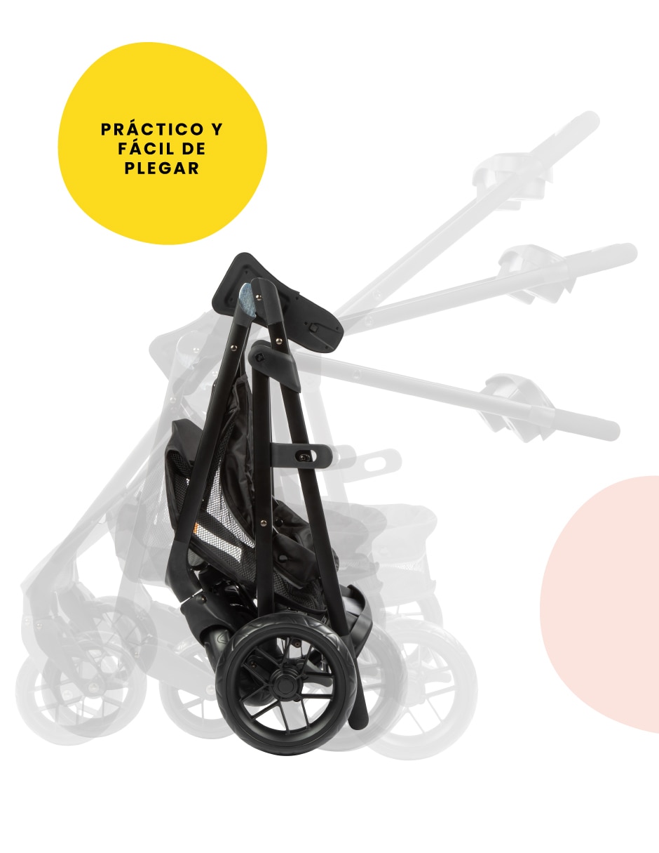CARRIOLA TRAVEL SYSTEM TR, GRIS OXFORD