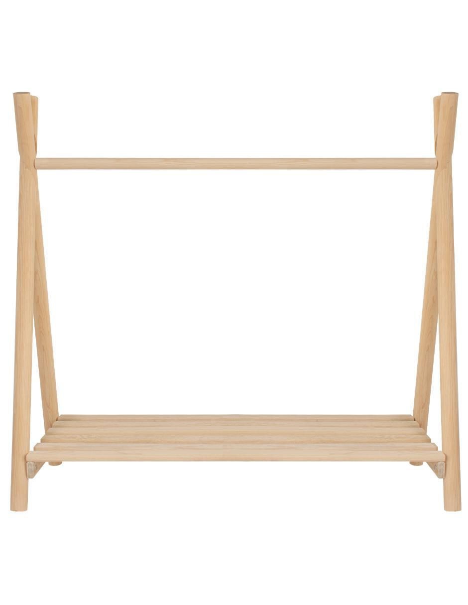 Ropero Montessori de madera pino 3